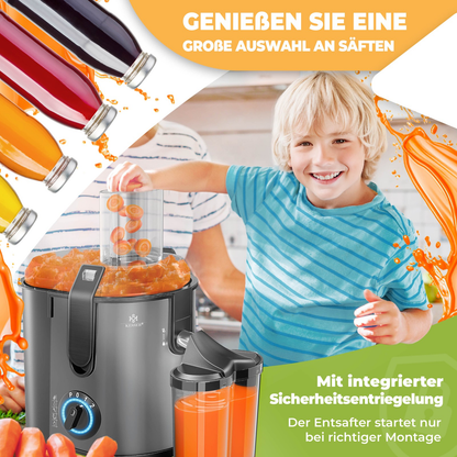 KESSER® Juice Squeezer 1100W: The Fruit's Worst Nightmare!