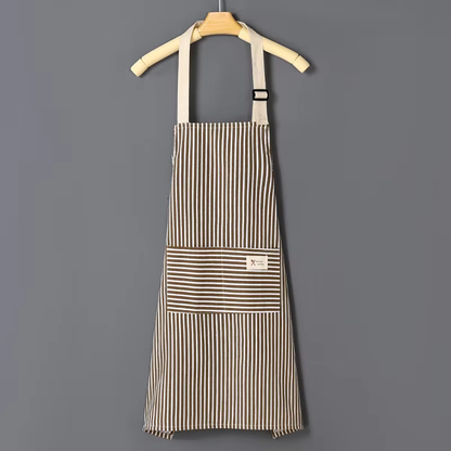 Küchenhelden-Outfit: Die schmutz- und öl-resistente Schürze für den Kaffee-Junkie mit einem Hauch von Baumwoll-Style!