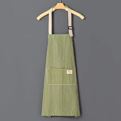 Küchenhelden-Outfit: Die schmutz- und öl-resistente Schürze für den Kaffee-Junkie mit einem Hauch von Baumwoll-Style!