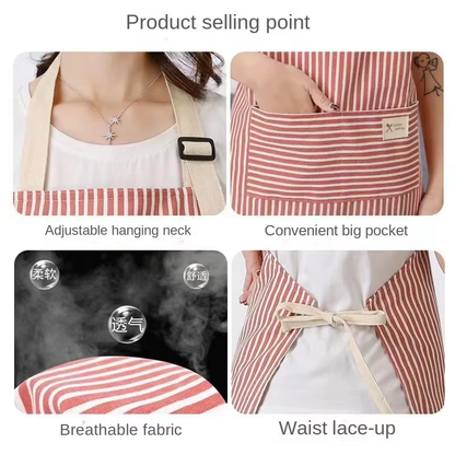 Küchenhelden-Outfit: Die schmutz- und öl-resistente Schürze für den Kaffee-Junkie mit einem Hauch von Baumwoll-Style!