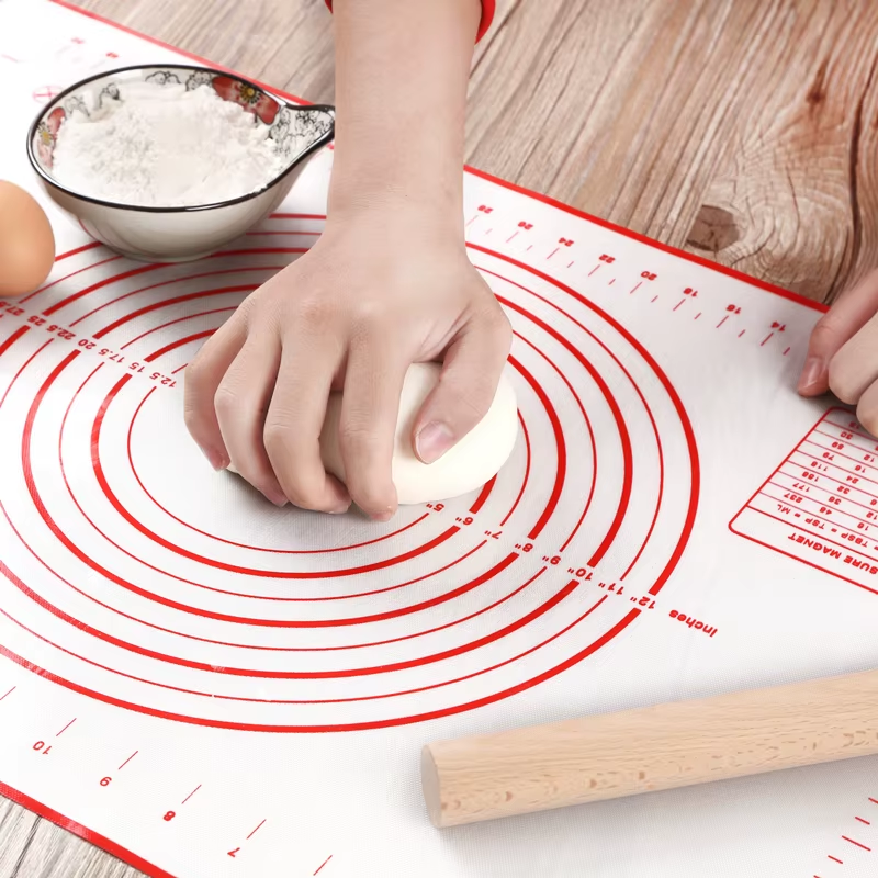 Pizza Dough Ninja: The Silly Silicone Splat Mat for Doughy Shenanigans!