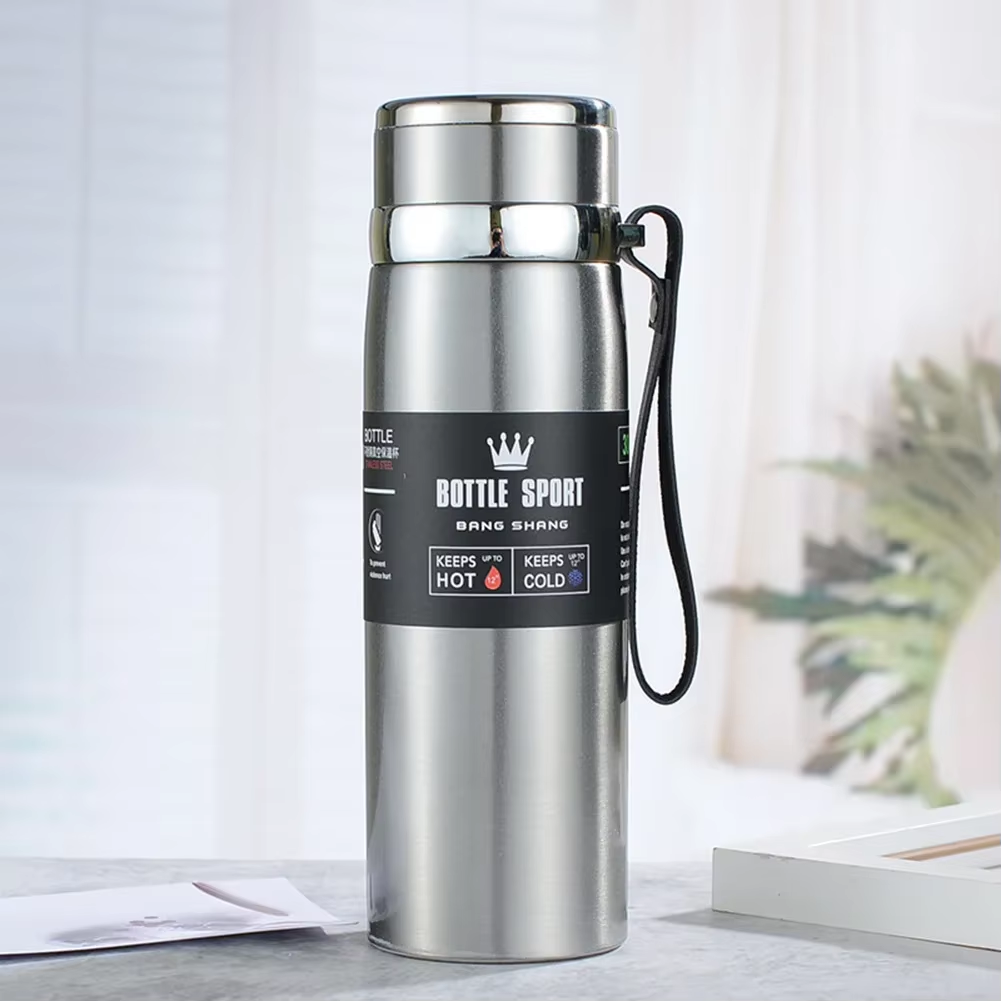 The Ultimate 1000Ml Sip-Safe Space Flask: Keep Your Coffee Hotter Than Your Office Gossip!