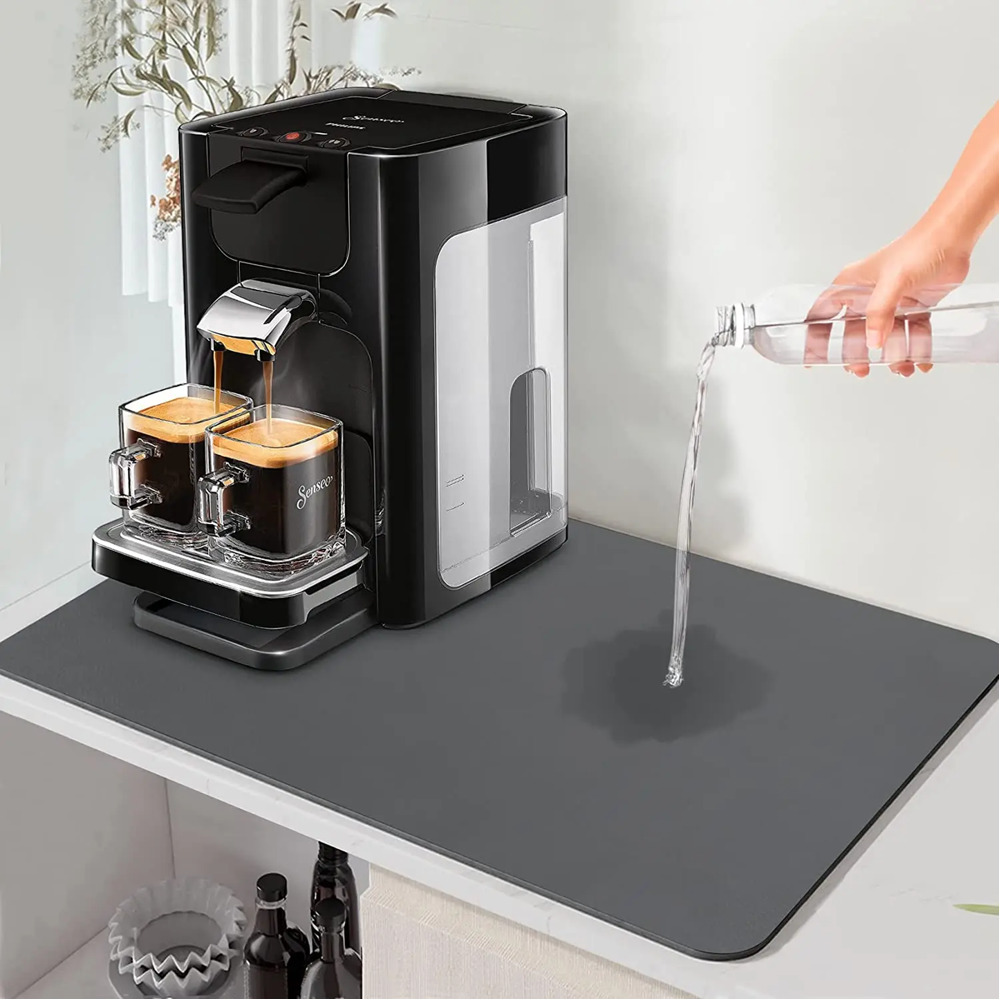 The Ultimate Slip-Stopper: The Soggy-Survivor Mat for Your Kitchen Shenanigans and Bathroom Splash Zone!