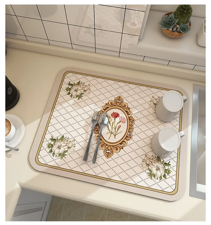The Ultimate Slip-Stopper: The Soggy-Survivor Mat for Your Kitchen Shenanigans and Bathroom Splash Zone!