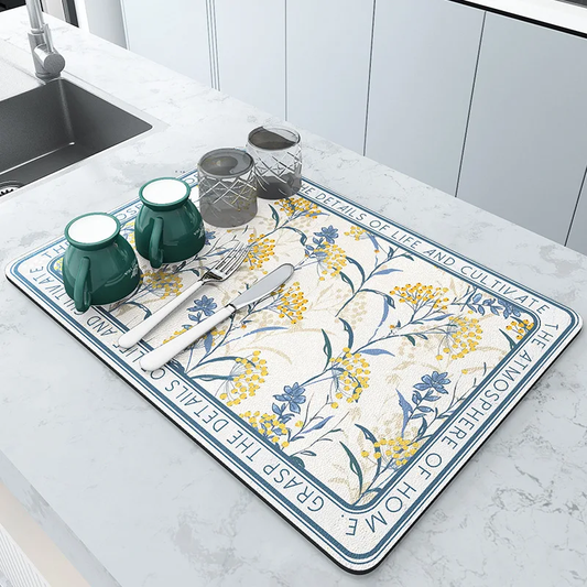 The Ultimate Slip-Stopper: The Soggy-Survivor Mat for Your Kitchen Shenanigans and Bathroom Splash Zone!