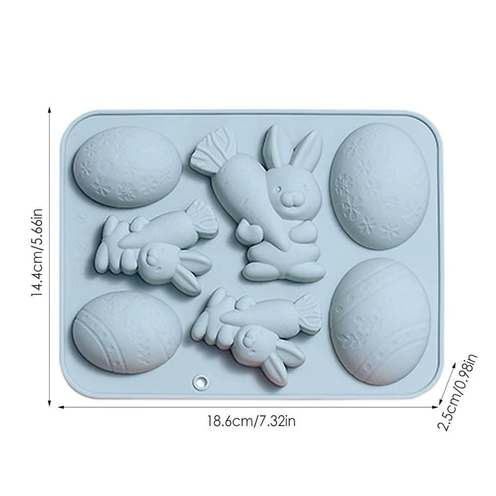 Bunny's Egg-cellent Chocolate Factory: The Mold That Hops to DIY Candle Glory!