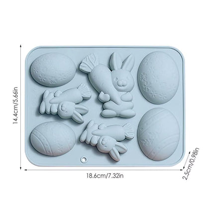 Bunny's Egg-cellent Chocolate Factory: The Mold That Hops to DIY Candle Glory!