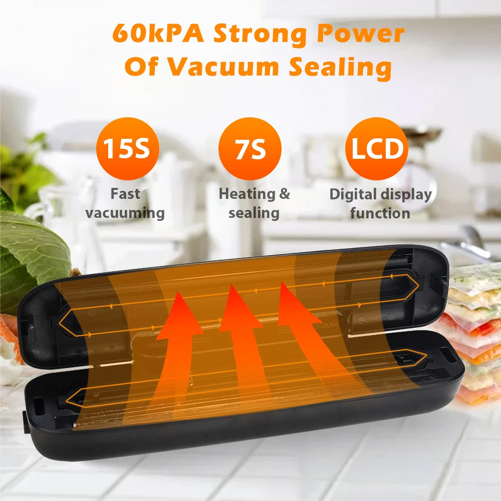 Suck It Up! The Food Saver 3000 - Comes with 10 Bags of Magic for Your Leftovers!