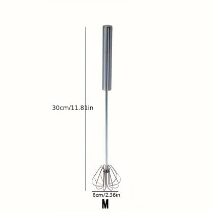 Whisk It Real Good: The Stainless Steel Egginator 3000 - Your Kitchen's Secret Weapon for Eggcellent Mixing Mayhem!