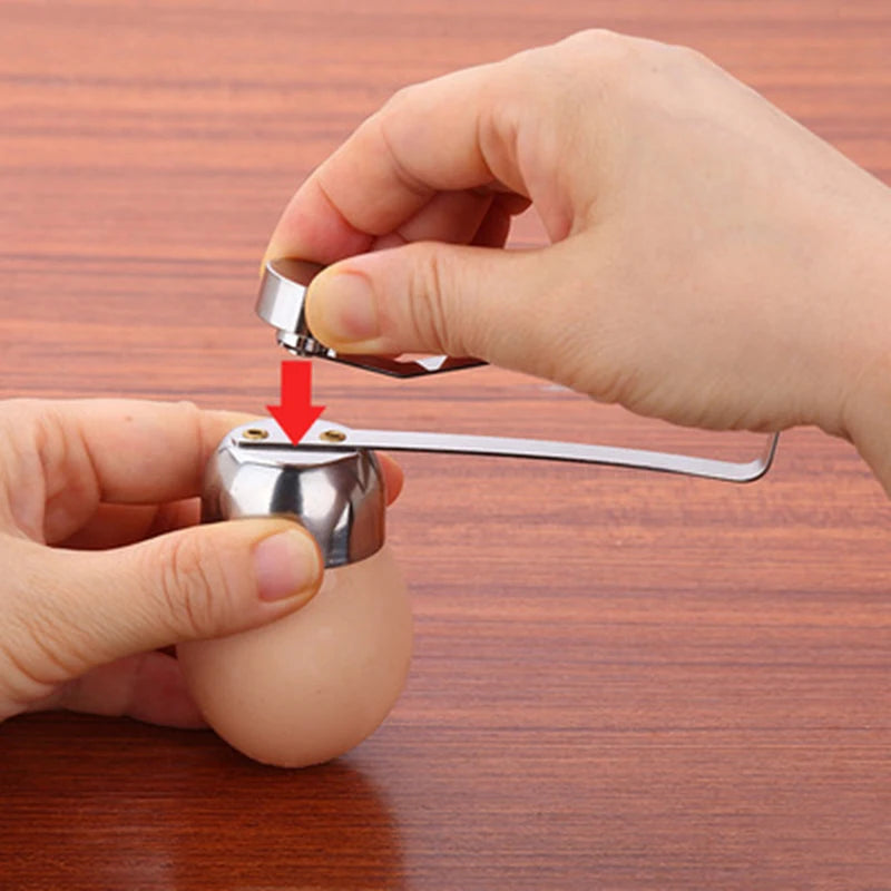 Eggs-traordinary Stainless Steel Egg Snipper: The Ultimate Shell Shocked Scissors for Your Breakfast Battles!