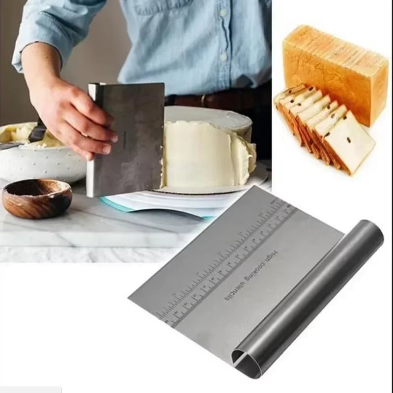Stainless Steel Cake Ninja: The Ultimate Dough Whisperer and Frosting Smoother for Baking Battles!