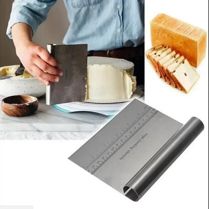Stainless Steel Cake Ninja: The Ultimate Dough Whisperer and Frosting Smoother for Baking Battles!