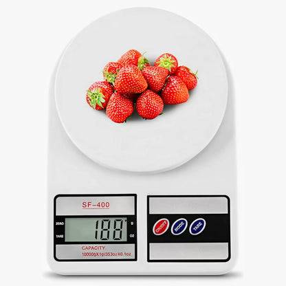 The "I Swear I Only Weigh My Snacks" Digital Kitchen Scale - 22Lb/10Kg of Pure Snack-tion!