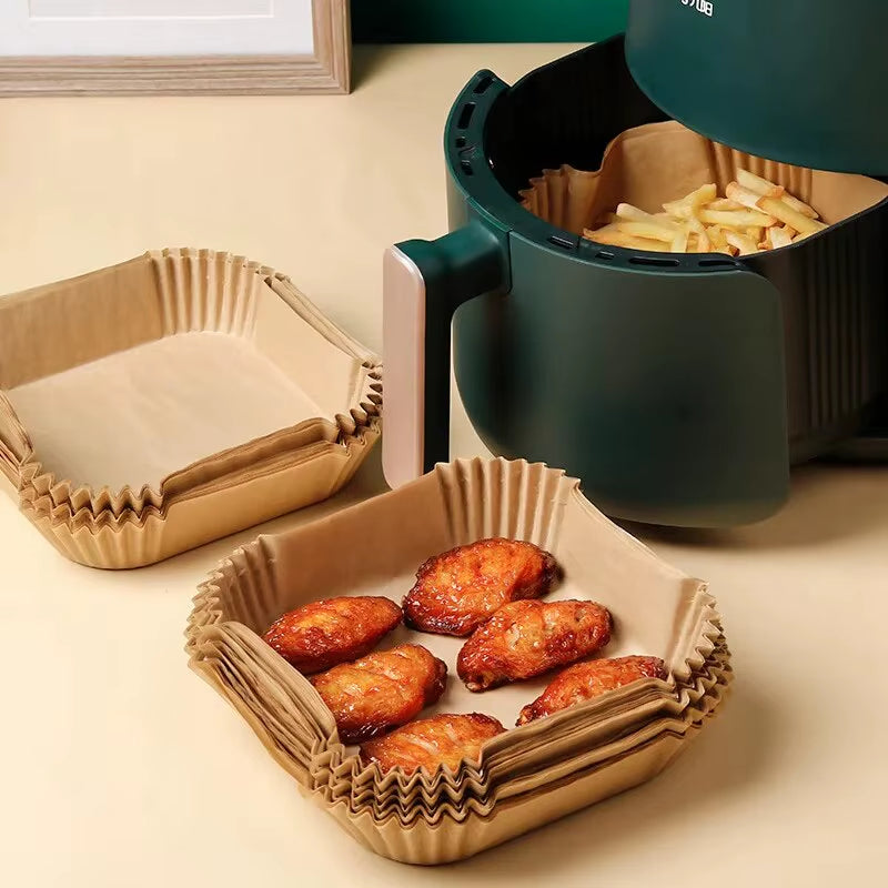 50 Shades of Fry: 50 Parchment Paper Superheroes for Your Air Fryer Cheesecake Adventures!