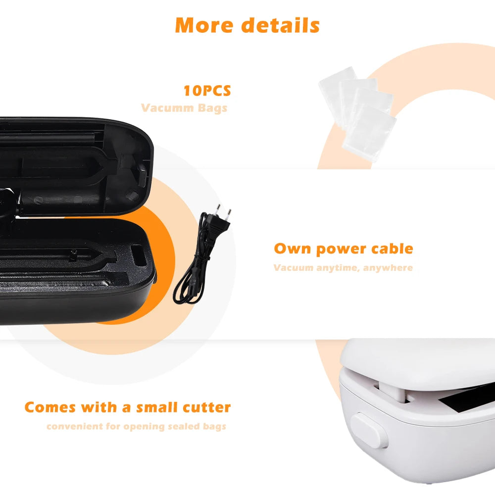 Suck It Up! The Food Saver 3000 - Comes with 10 Bags of Magic for Your Leftovers!