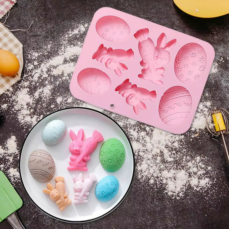 Bunny's Egg-cellent Chocolate Factory: The Mold That Hops to DIY Candle Glory!
