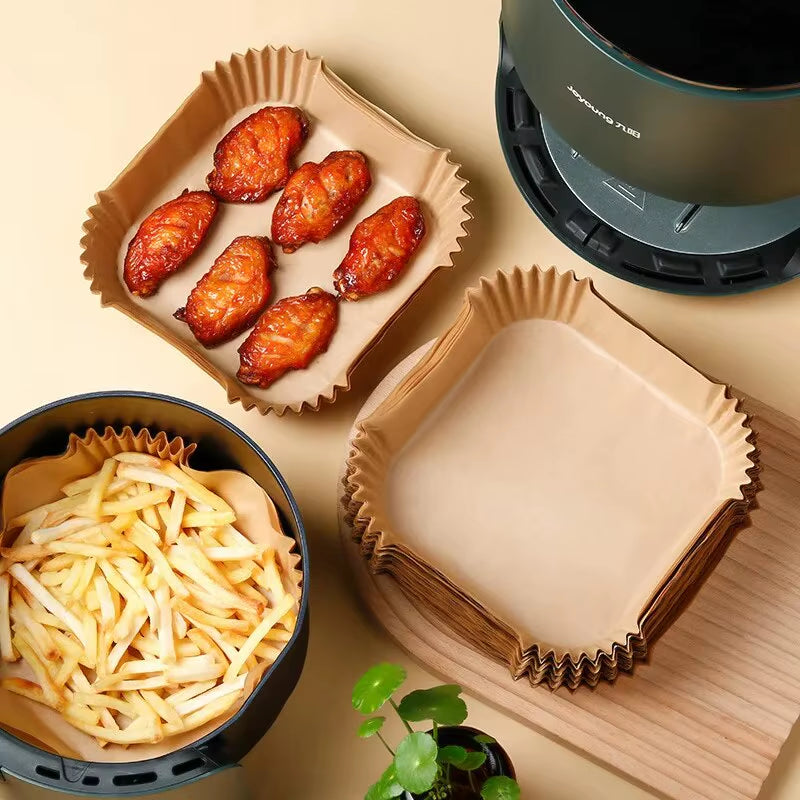 50 Shades of Fry: 50 Parchment Paper Superheroes for Your Air Fryer Cheesecake Adventures!