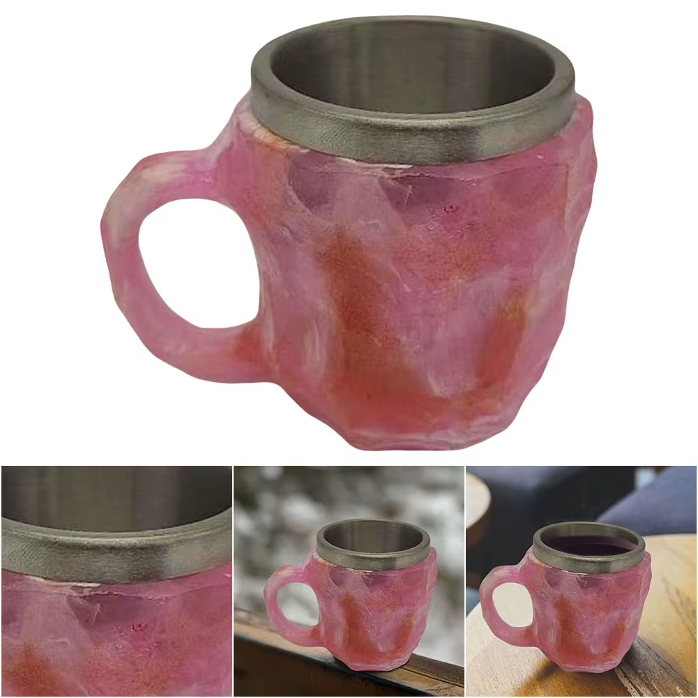 Rock Your Coffee: The Fancy Cup That Thinks It's a Gem!