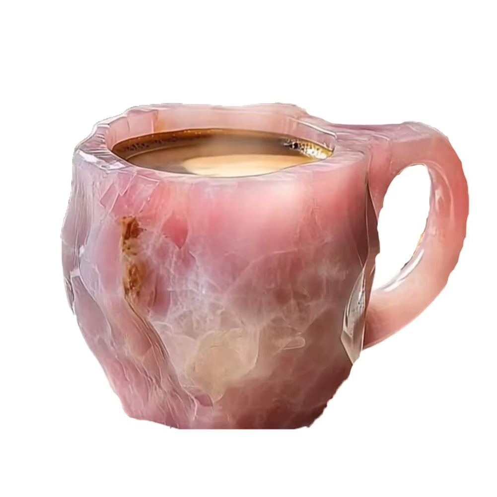 Rock Your Coffee: The Fancy Cup That Thinks It's a Gem!