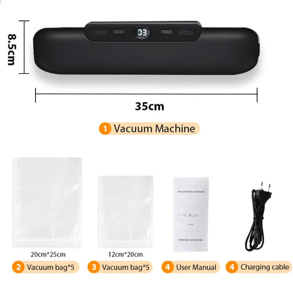 Suck It Up! The Food Saver 3000 - Comes with 10 Bags of Magic for Your Leftovers!