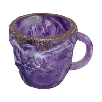 Rock Your Coffee: The Fancy Cup That Thinks It's a Gem!