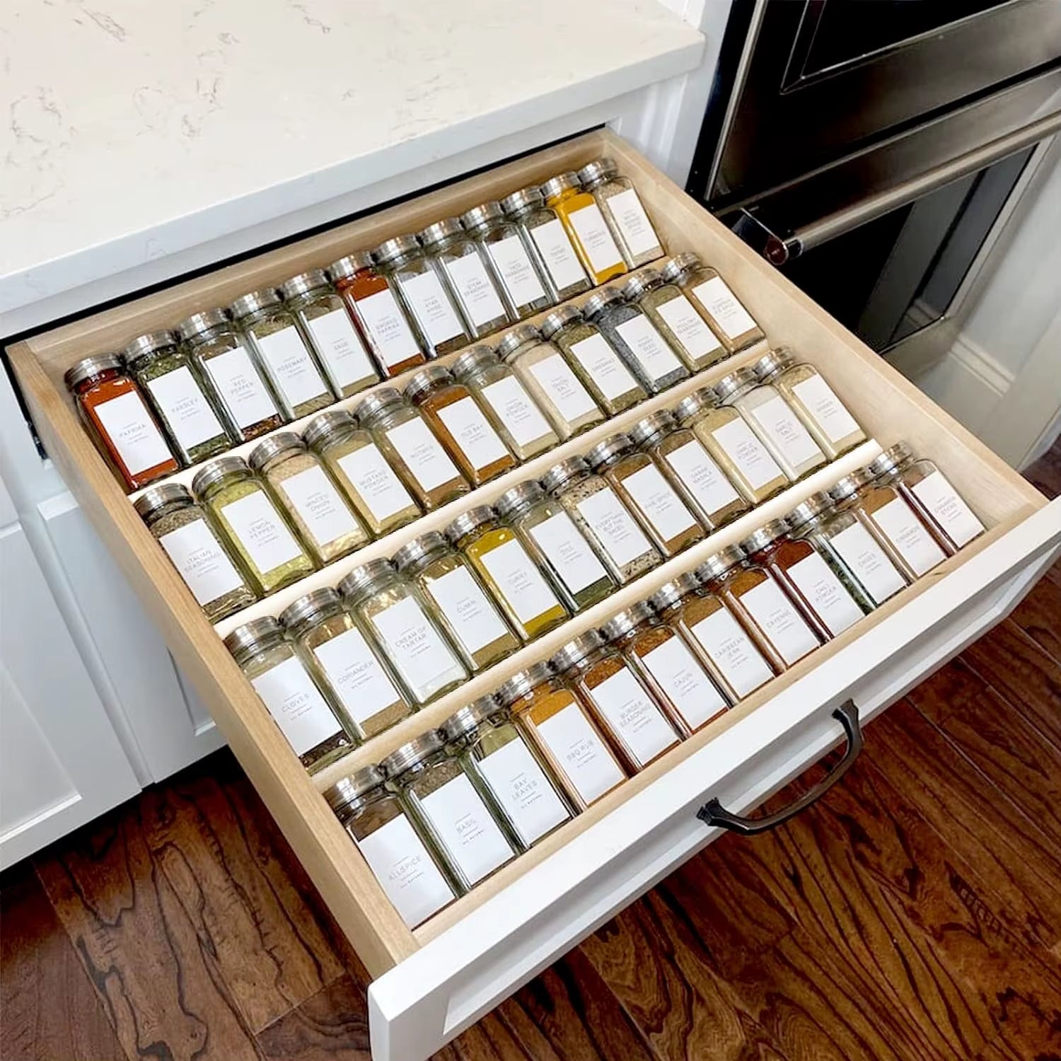 12 Tiny Glass Towers of Flavor with Fancy Hats: The Ultimate Spice Squad for Your Kitchen Shenanigans!