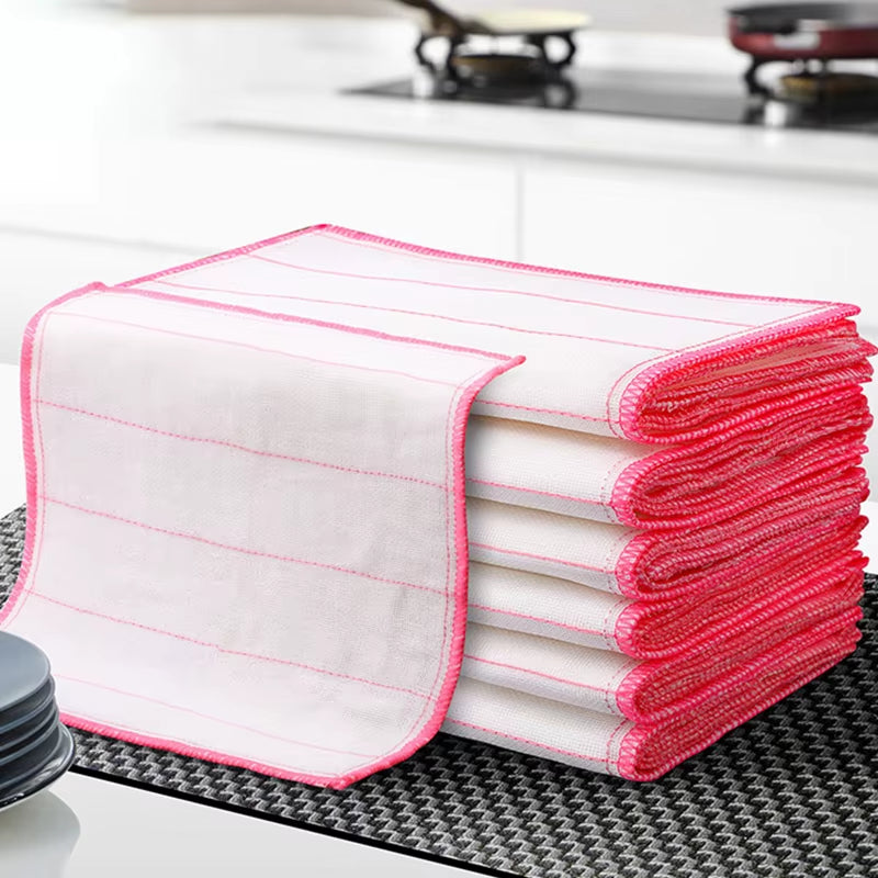 The Super Absorbent Oil Ninja: 8-Layered Microfiber Kitchen Towel That Laughs in the Face of Grease!