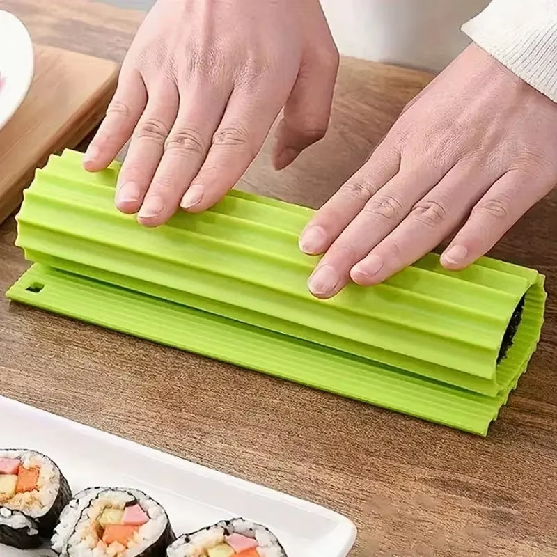 Sushi Rollin’ with Style: The Bamboo Bling Silicone Mat - Because Who Needs a Sushi Chef When You’ve Got a Portable Rollin’ Party?
