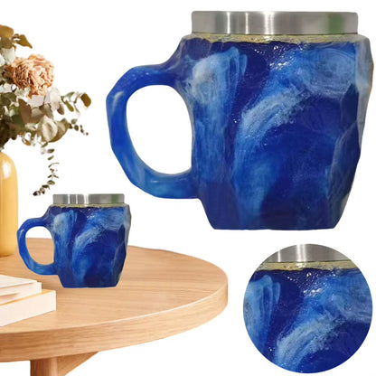 Rock Your Coffee: The Fancy Cup That Thinks It's a Gem!