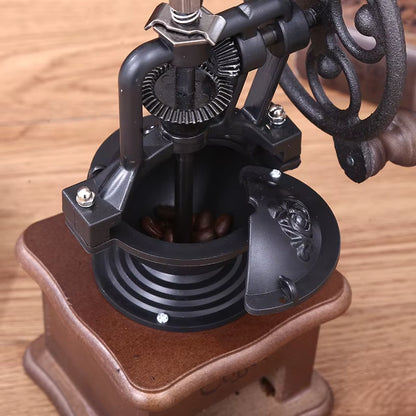 Coffee Wheel of Fortune: The Big Spin Manual Bean Crusher!
