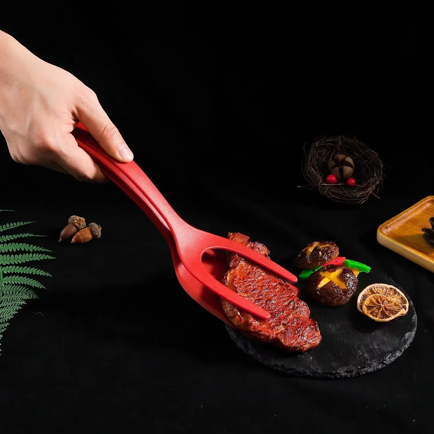 The Ultimate Meat Flipper 3000: Because Your Steak Deserves a Fancy Dance Too!