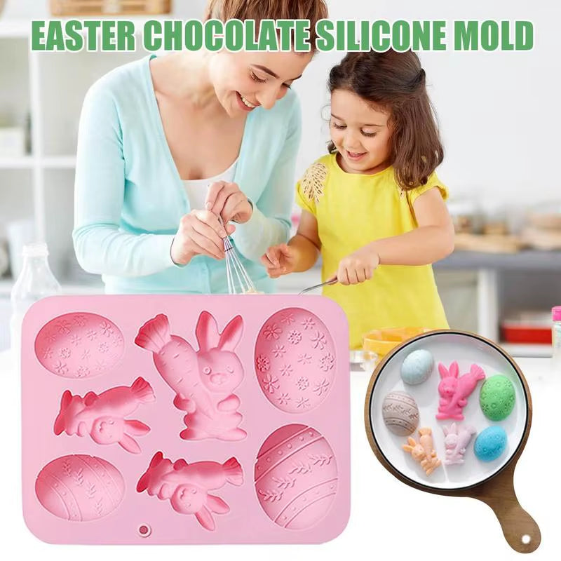 Bunny's Egg-cellent Chocolate Factory: The Mold That Hops to DIY Candle Glory!