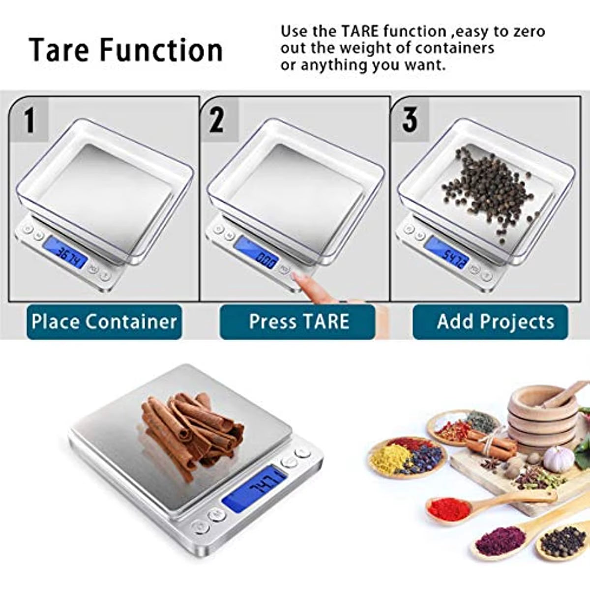 The "I Can Weigh My Snacks and Bling Bling" 3000G Mini Scale: Because Your Goldfish Deserves Accurate Measurements Too!