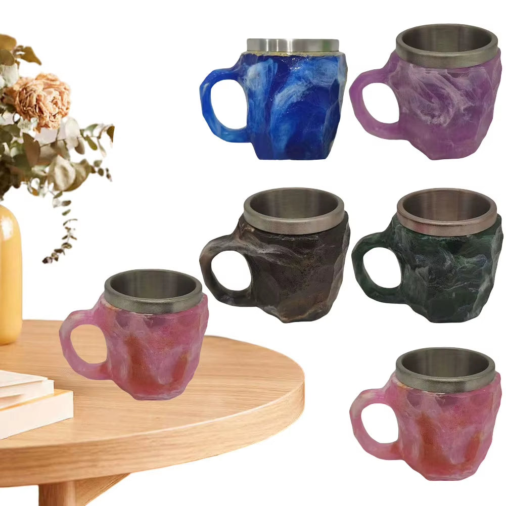 Rock Your Coffee: The Fancy Cup That Thinks It's a Gem!