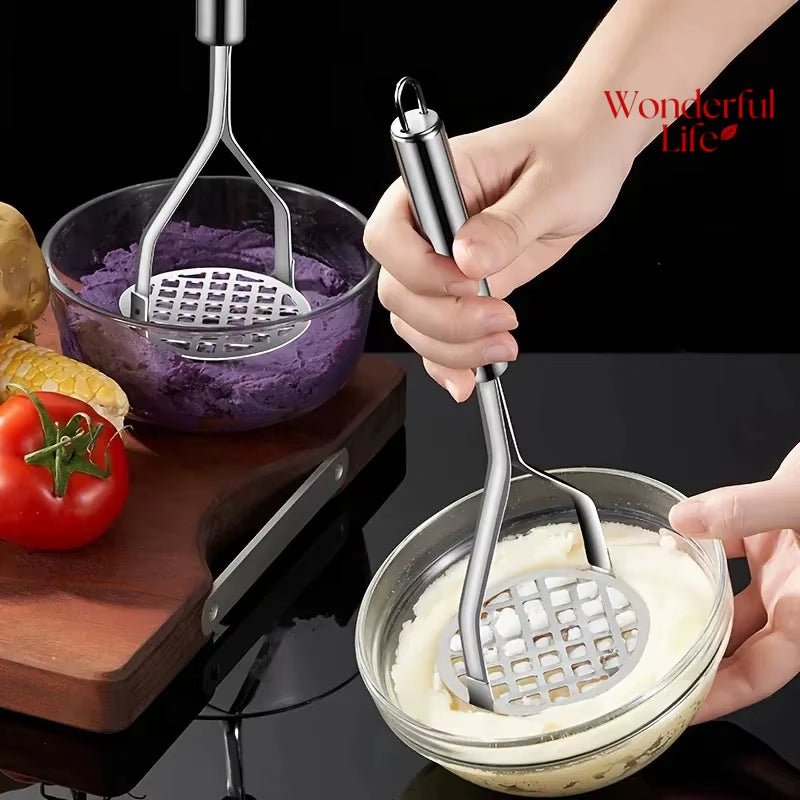 Eggs-traordinary Baby Food Smasher: The Ultimate Stainless Steel Squasher for Potatoes and Eggs!